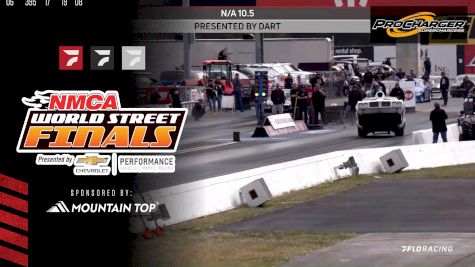 John Langer's Big NA 10.5 Wheelie at NMCA World Street Finals