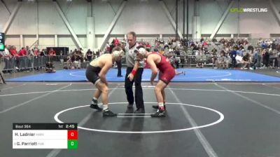 157 lbs Rd Of 16 - Hunter Ladnier, Harvard vs Griffin Parriott, Purdue