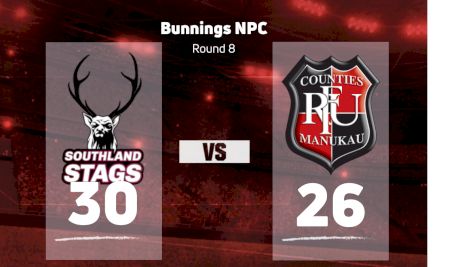 2022 Southland vs Counties Manukau