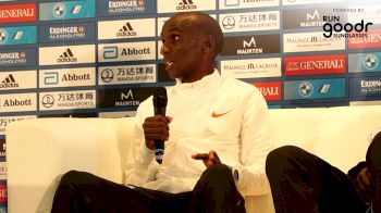 Eliud Kipchoge Post-Race Press Conference