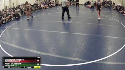 132 lbs Round 4 (6 Team) - Noah Wuthnow, Kansas Mamba vs Carston Bartlett, Wyoming Renegades