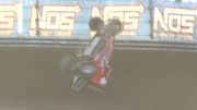 Evan Mosley Wild Qualifying Crash At Kokomo