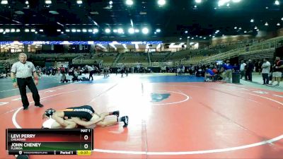 106 lbs Cons. Round 2 - Levi Perry, Chilhowie vs John Cheney, Florida