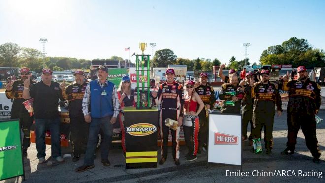 Sammy Smith Wires ARCA Field On High Banks Of Salem Speedway