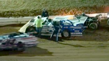 Tyler Millwood Flings Helmet At Wil Herrington After Heat Race Crash