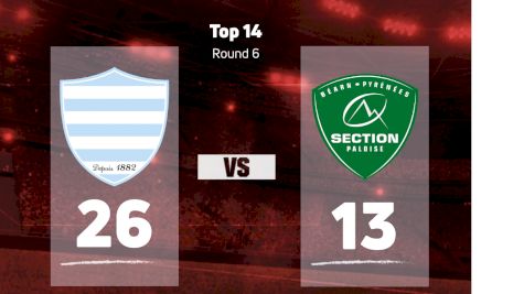 2022 Racing 92 vs Section Paloise