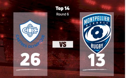 2022 Castres Olympique vs Montpellier Herault Rugby