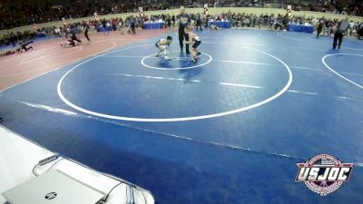 67 lbs Quarterfinal - Foster Iams, Elgin Wrestling vs Logan Johnson, High Ground Wrestling