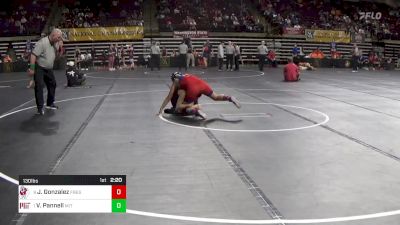 130 lbs Quarterfinal - Jamilynne Gonzalez, Fresno State (W) vs Viveca Pannell, MIT (W)