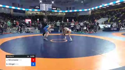 55 kg Prelims - Jacarra Winchester, Titan Mercury Wrestling Club (TMWC) vs Samantha Klingel, Army (WCAP)