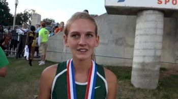 Courtney Kriegshauser wins 5A 1600 2012 UIL Texas State Meet