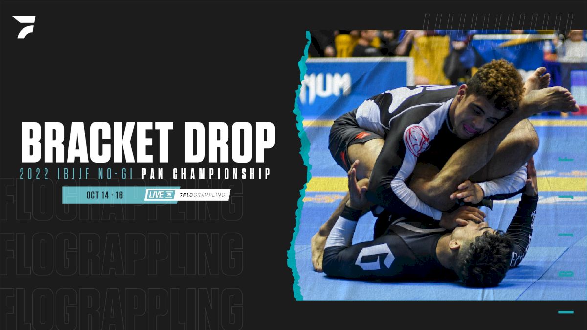 BREAKING: No-Gi Pans Brackets Revealed, Top 15 Early Round Matches