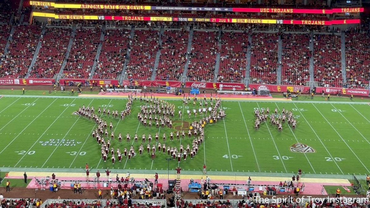 USC's 'Spirit of Troy' Leans Into Nostalgia w/ Cartoon-Themed Halftime Show