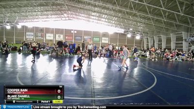 117 lbs Round 2 (4 Team) - Cooper Bain, Team Oregon vs Blake Daniell, Mat Demons