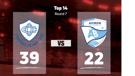 2022 Castres Olympique vs Aviron Bayonnais