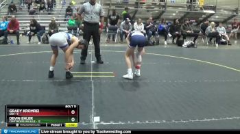 91 lbs Round 4 (6 Team) - Grady Kromrei, SAW vs Devin Ehler, Contenders WA Blue