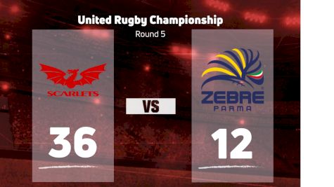 2022 Scarlets vs Zebre Parma