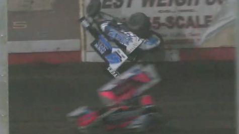 Corey Day Flips While Leading At Tulare