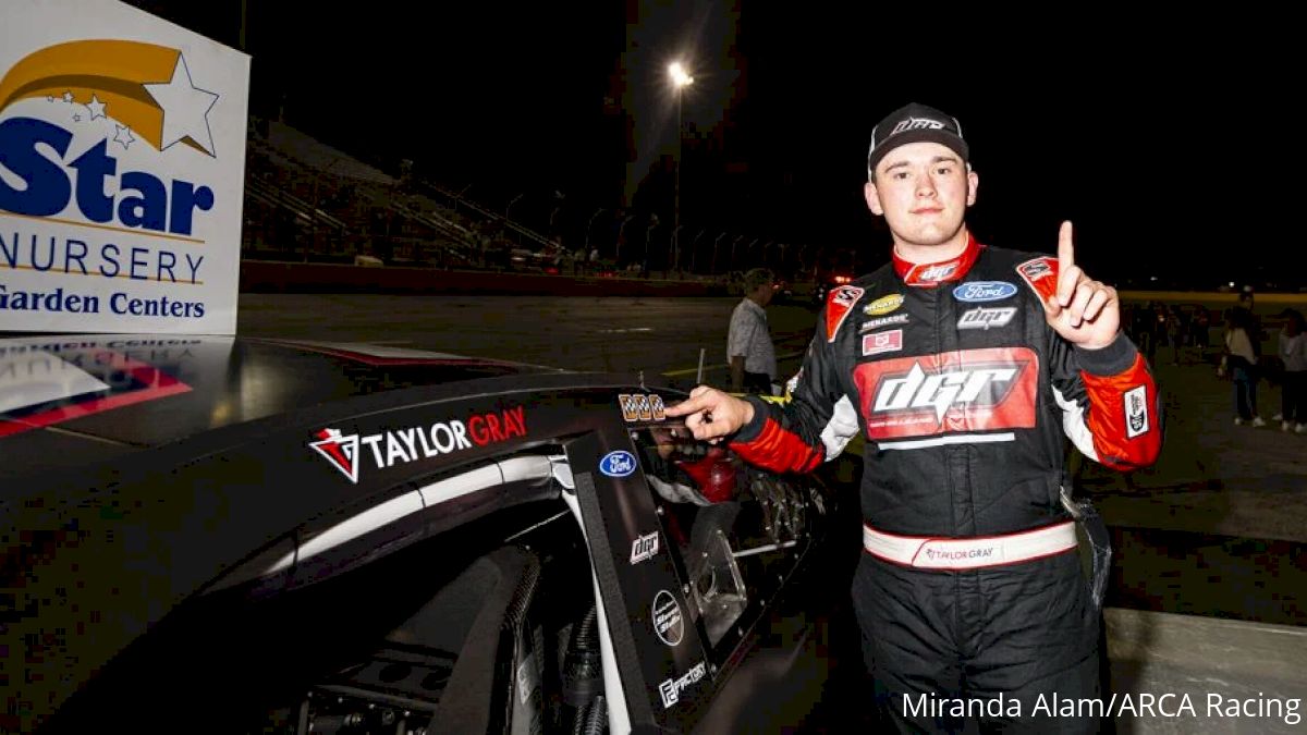 Taylor Gray Hits ARCA West Jackpot At Las Vegas Bullring