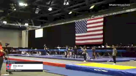 Ellie Allred - Tumbling, NSB - 2021 USA Gymnastics Championships