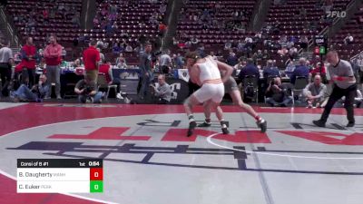 189 lbs Consi Of 8 #1 - Brodie Daugherty, Manheim Central vs Carter Euker, Perkiomen Valley