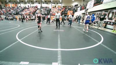 88 lbs Quarterfinal - Lane Padgett, Team Tulsa Wrestling Club vs Gabe Hunt, Grove Takedown Club