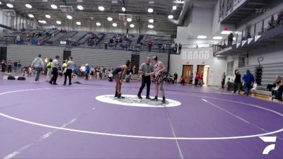 124-137 lbs Semifinal - Josiah Bass, Hobart Wrestling Club vs Connor Palmer, Webo Youth Wrestling Team