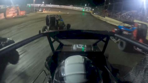 On-Board: Emerson Axsom Rips The Lip In KKM Giveback Heat Race