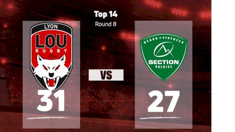 2022 Lyon OU vs Section Paloise