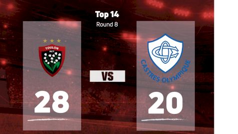 2022 RC Toulonnais vs Castres Olympique