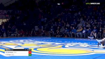 133 lbs Markus Simmons , Iowa State vs Seth Gross, SDSU