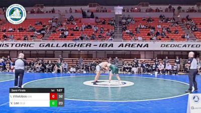 190 lbs Semifinal - Isaac Villalobos, Edmond North vs Vincent Lee, Delbarton High School