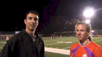 Morgan Uceny after first 1500 of season at 2012 USATF Oxy HP