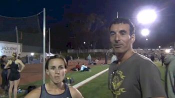 Sara Vaughn new 1500 PR at 2012 USATF Oxy HP