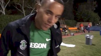 Jordan McNamara all smiles with new 1500 PR after 2012 USATF Oxy 2012