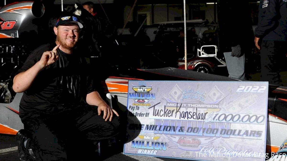 Tucker Kanselaar Wins 27th Annual Mickey Thompson Million Dollar Drag Race