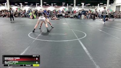 115 lbs Round 4 (8 Team) - Elliott Byers, Terps Xpress vs Brendan Tobin, Mat Warriors