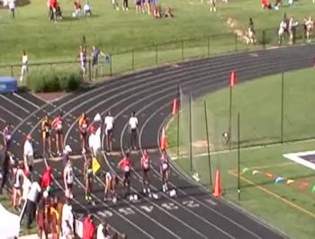 WCAC Girls 100  Heat