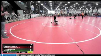 80 lbs Rd# 2 10:30am Friday - Cole Buffler, PA Silver vs Case Gustafson, Minnesota Funky Singlets