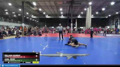 150 lbs Semis & 1st Wb (8 Team) - William Murray, CAPITAL CITY WRESTLING CLUB vs Karl Dean, INVICTUS WRESTLING CLUB