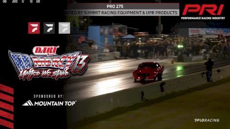 Dillard & Dutton Qualify #1 & #2 in Pro 275 at No Mercy 13