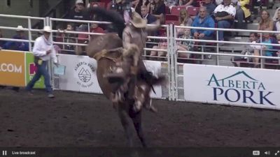 Clay Elliott's Wild 87-Point Ride Aboard C5 Rodeo's High Valley