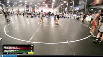 120 lbs Rd# 6- 9:00am Saturday Final Pool - Demetri Molina, California National Team vs Gideon Gonzalez, Double Champs