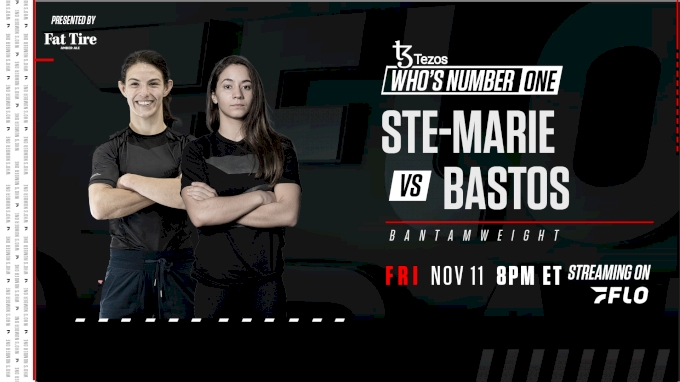 picture of The Best Of The Athletes Coming To Tezos WNO: Ste-Marie vs Bastos