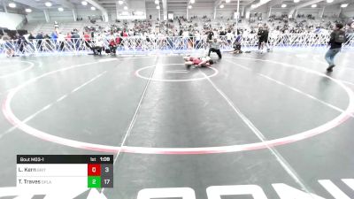 138 lbs Rr Rnd 1 - Leo Kern, Grit Mat Club Red vs Tyler Traves, Spladle City