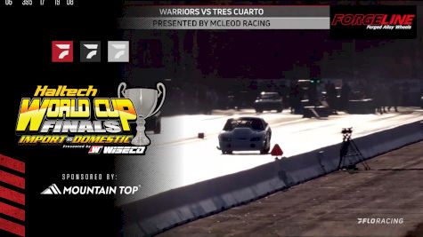 Keith Rhea Blasts 6.536 at 214 mph in Warriors vs Tres Cuarto at World Cup Finals