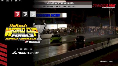 Cesar Savinon's GTR Crosses Center Line at World Cup Finals