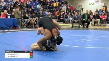 160 lbs Final - Carter Starocci, Erie Prep vs Zachary Hartman, Belle Vernon