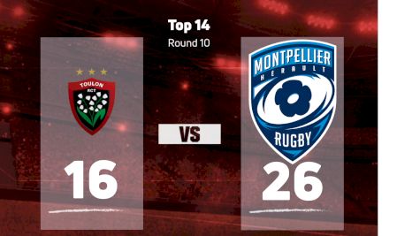 2022 RC Toulonnais vs Montpellier Herault Rugby