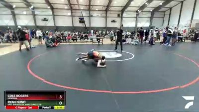 113 lbs 3rd Place Match - Cole Rogers, Montana vs Ryan Nuno, East Idaho Elite Wrestling Club